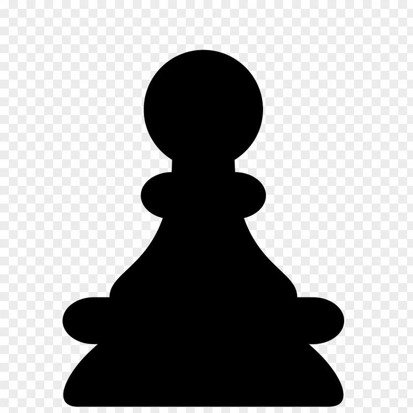 Chess Piece King And Pawn Versus Endgame White Black In PNG