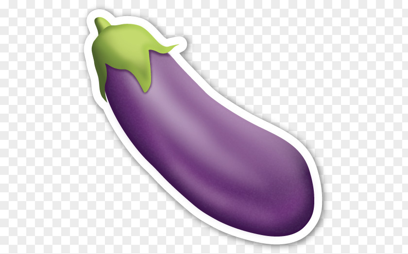 Eggplant T-shirt Emoji Sticker IPhone PNG