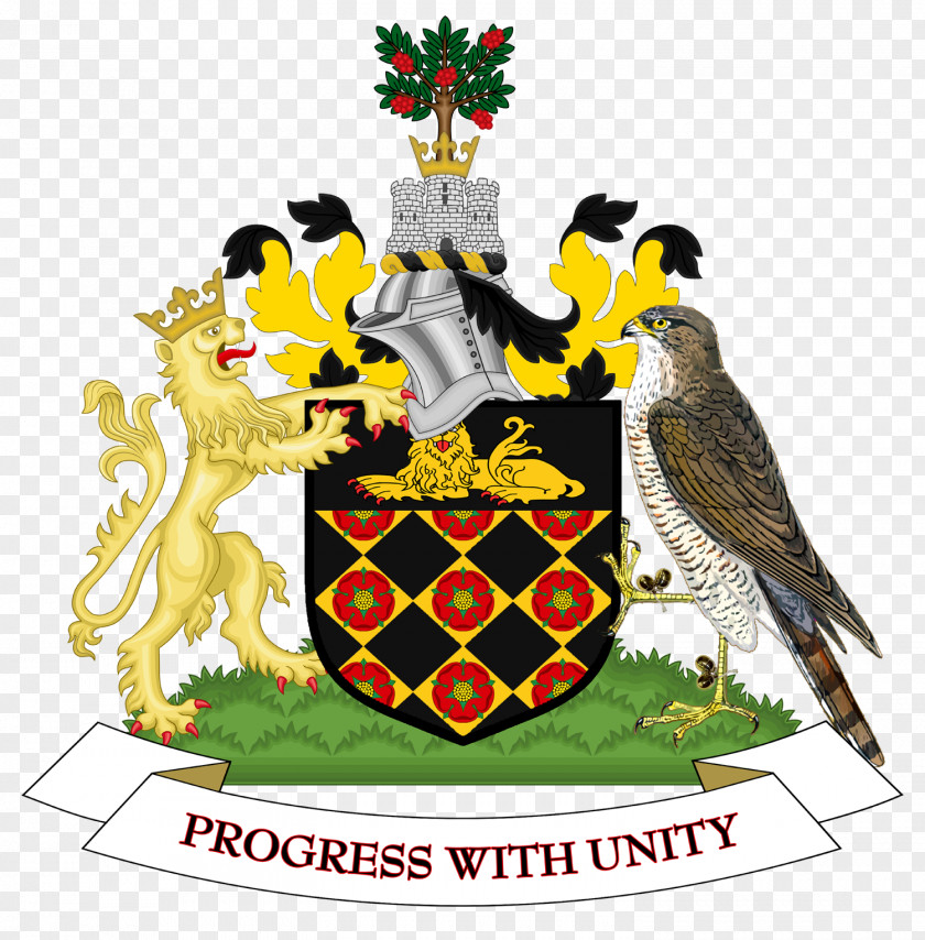 Metropolitan Borough Of Wigan Coat Arms Council PNG