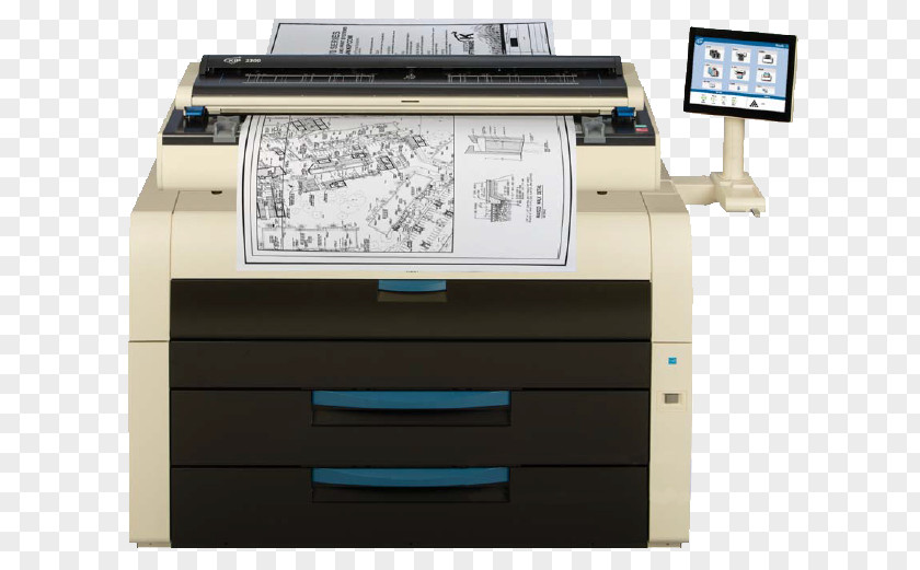 Printer Inkjet Printing Plotter Multi-function Wide-format System PNG