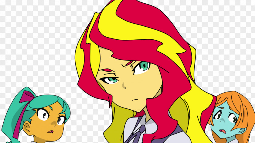 Akko Little Witch Academia Diana Cavendish Sunset Shimmer Art My Pony: Equestria Girls PNG
