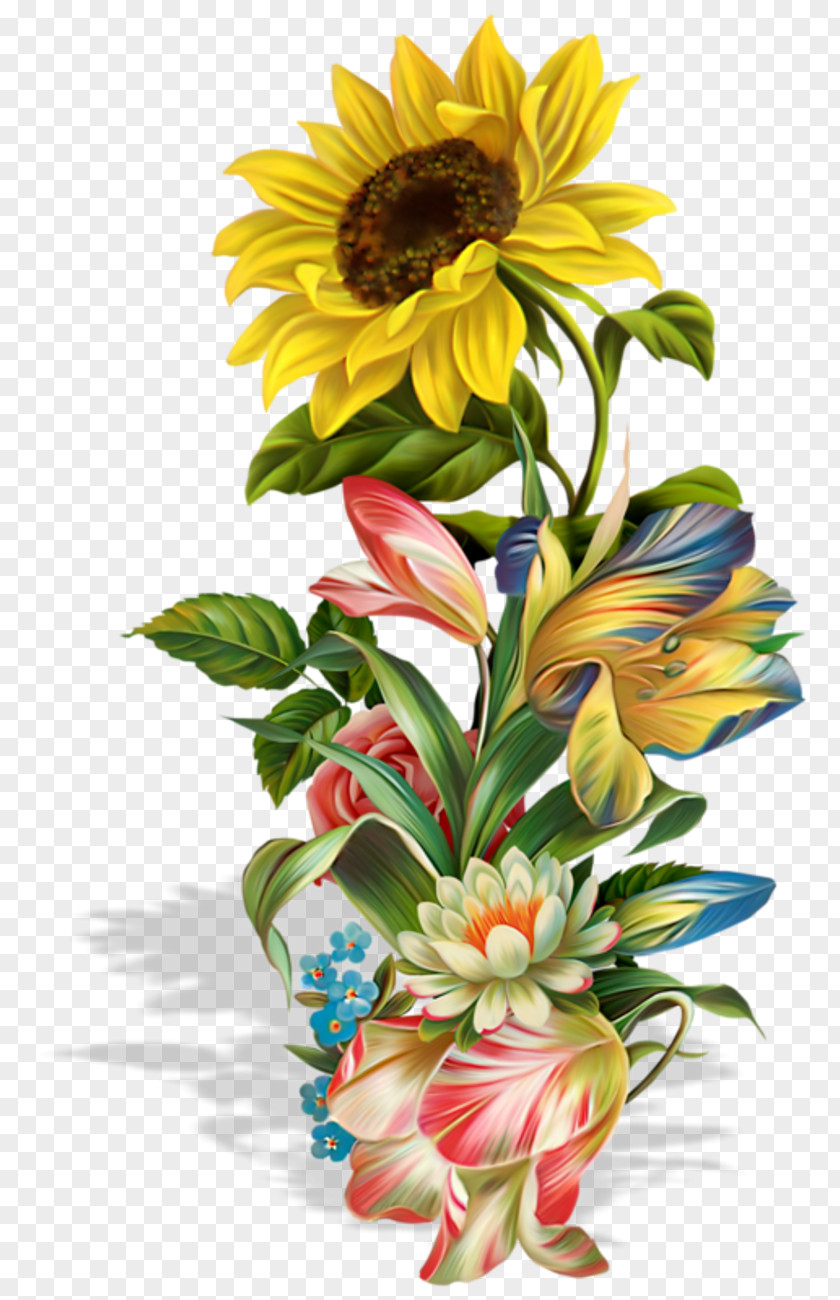 Flower Idea Clip Art PNG