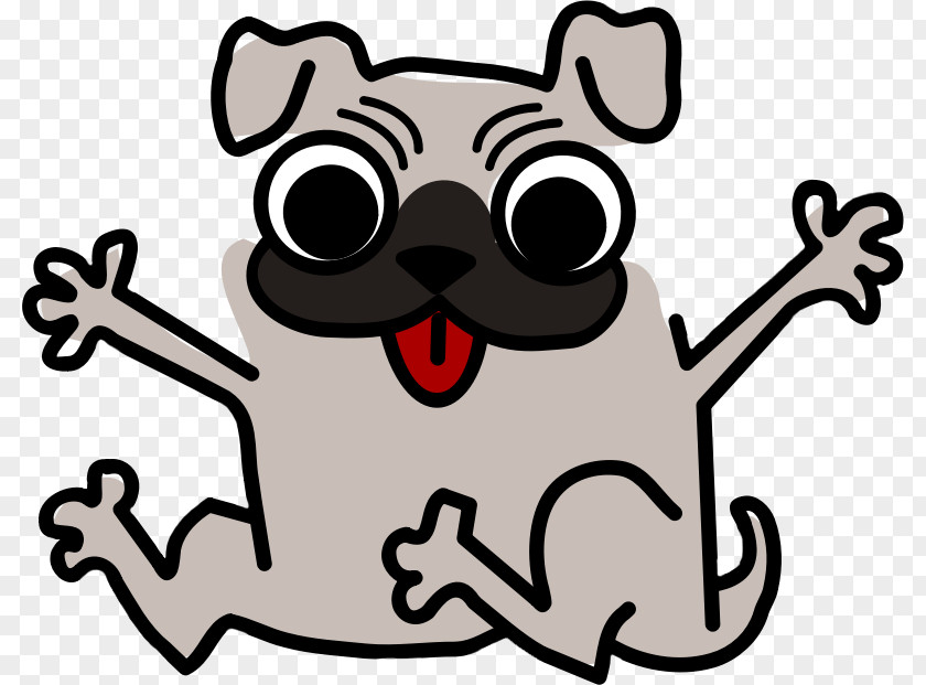 Pet Cliparts Pug Puppy Cat Funny Animal Clip Art PNG