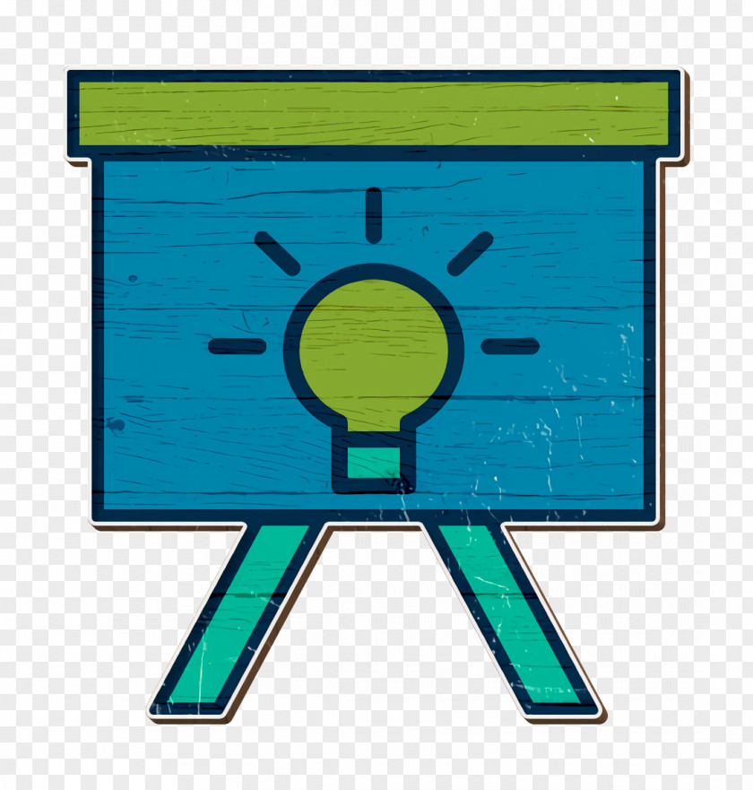 Whiteboard Icon Idea Creative PNG