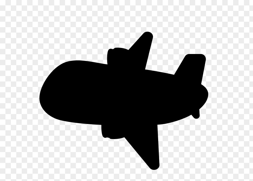 Airplane Silhouette Wing Propeller Clip Art PNG