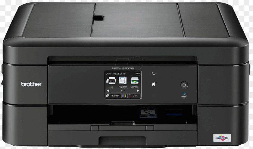 Brother Paper Multi-function Printer Inkjet Printing Industries PNG