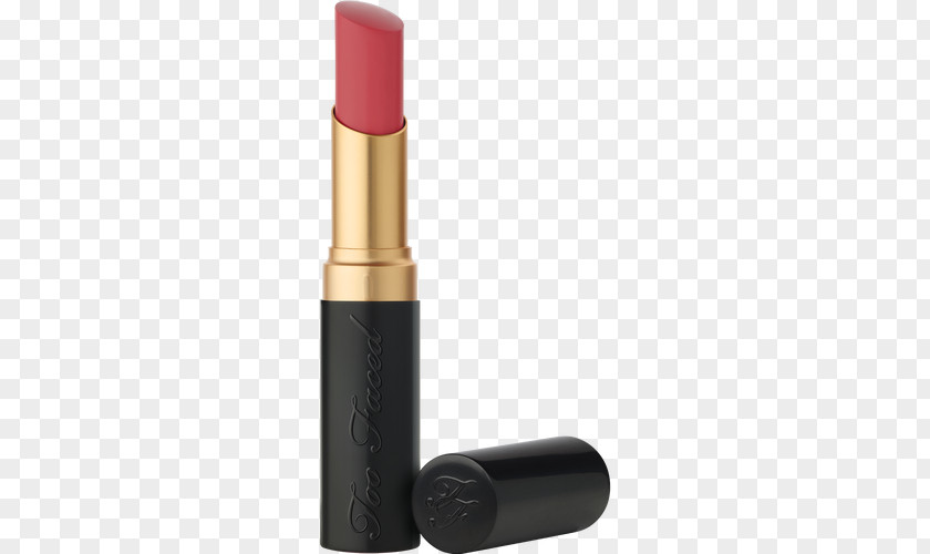 Lipstick Lip Balm Too Faced La Matte Color Drenched Cosmetics Crème PNG