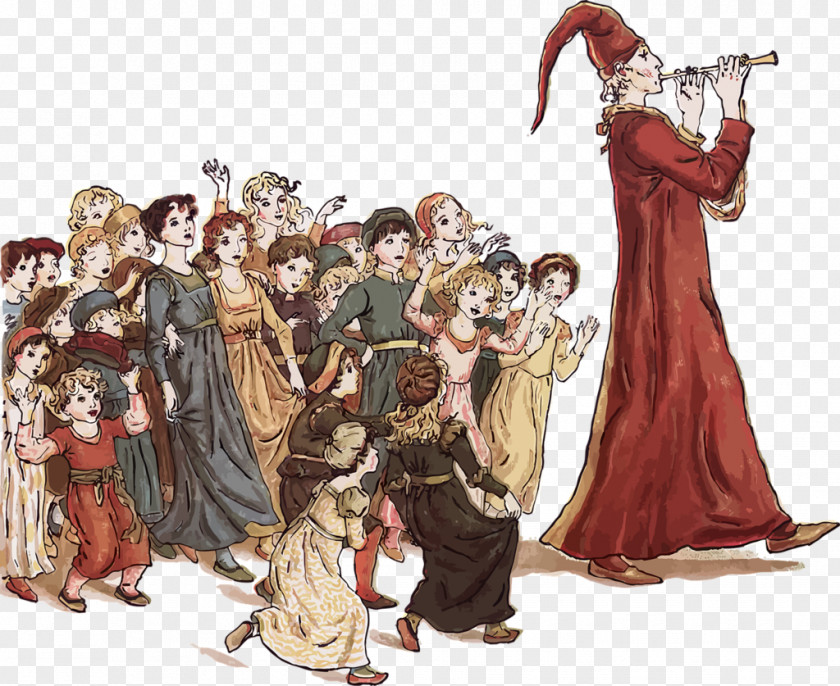 Paul Revere's Ride And The Pied Piper Of Hamelin Fairy Tale PNG