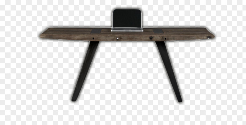 Personalized Coffee Table Desk Wood Angle PNG