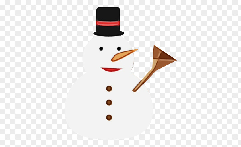 Snowman Wet Ink PNG