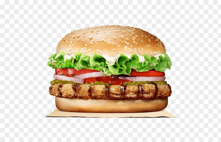 Burger And Sandwich Whopper India Hamburger Vegetarian Cuisine King PNG