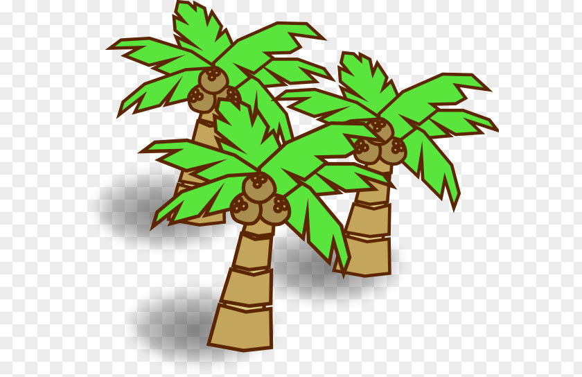 Coconut Tree Symbol Map Clip Art PNG