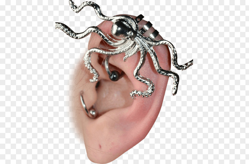 Necklace Octopus Charms & Pendants Body Jewellery PNG