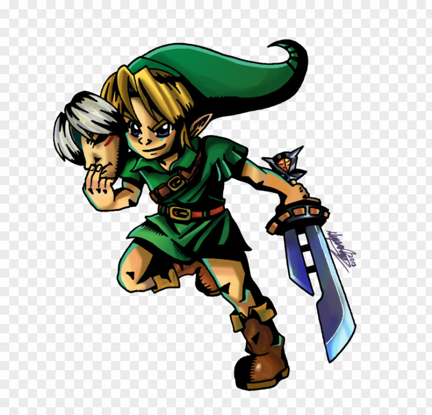 Nintendo The Legend Of Zelda: Majora's Mask 3D Ocarina Time Link Breath Wild PNG