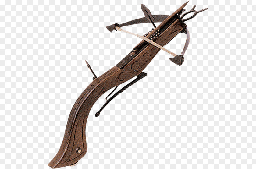 Weapon Crossbow Arbalist Pistol Middle Ages PNG