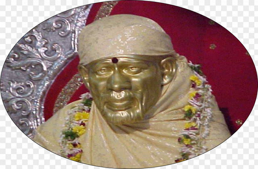 God Sai Baba Statue PNG