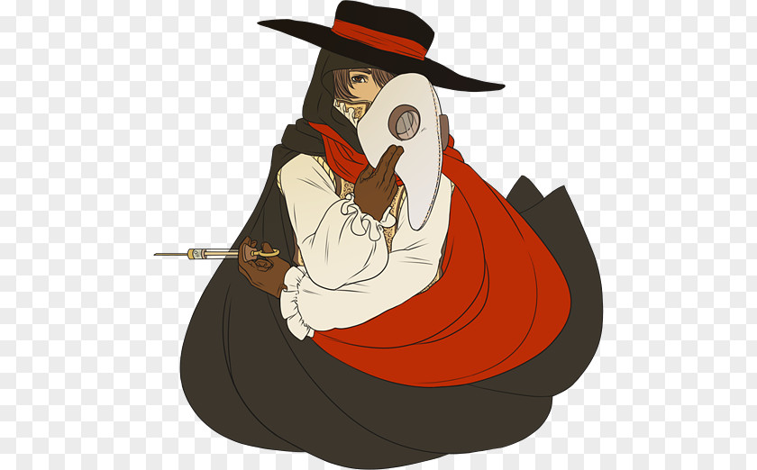 Plague Doctor Costume Bubonic Physician PNG