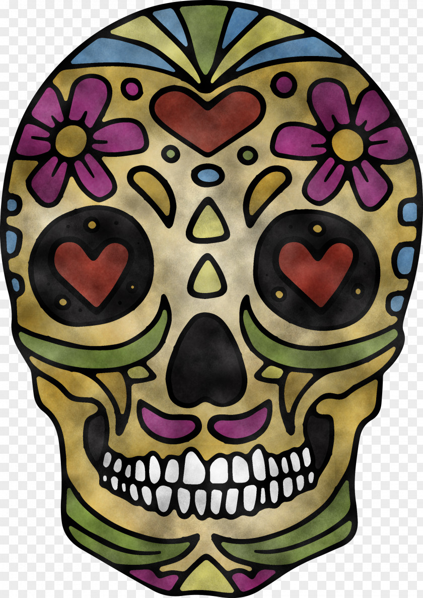 Skull Mexico Cinco De Mayo PNG