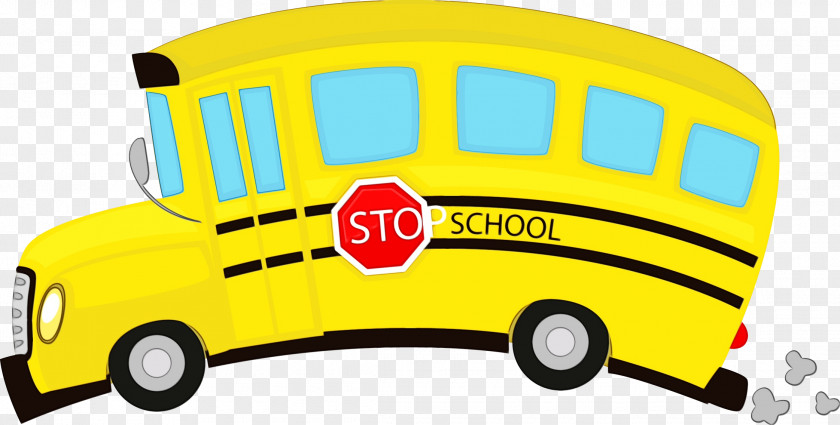 Toy Vehicle School Bus Drawing PNG
