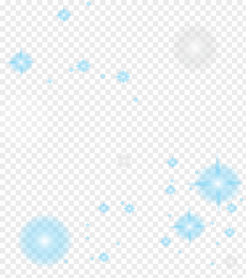 Aesthetic Star Effect Elements Line Point Angle Pattern PNG