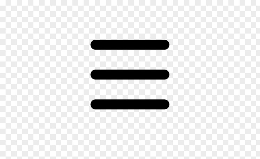 Bar Line Hamburger Button Menu PNG