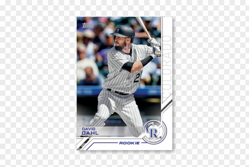 Baseball 2017 Topps Salute S-126 David Dahl Colorado Rockies Card Team Sport Bats PNG