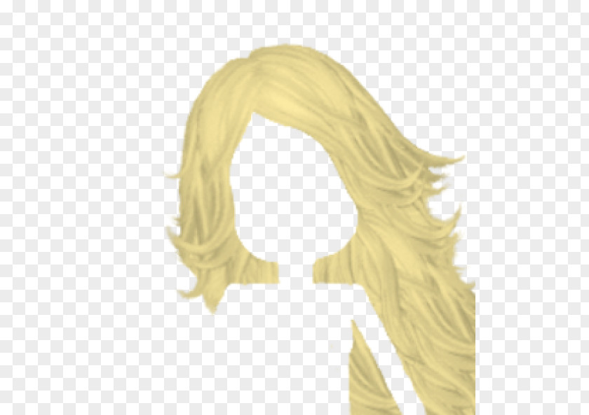 Blonde Haired Cliparts Blond Long Hair Wig Clip Art PNG