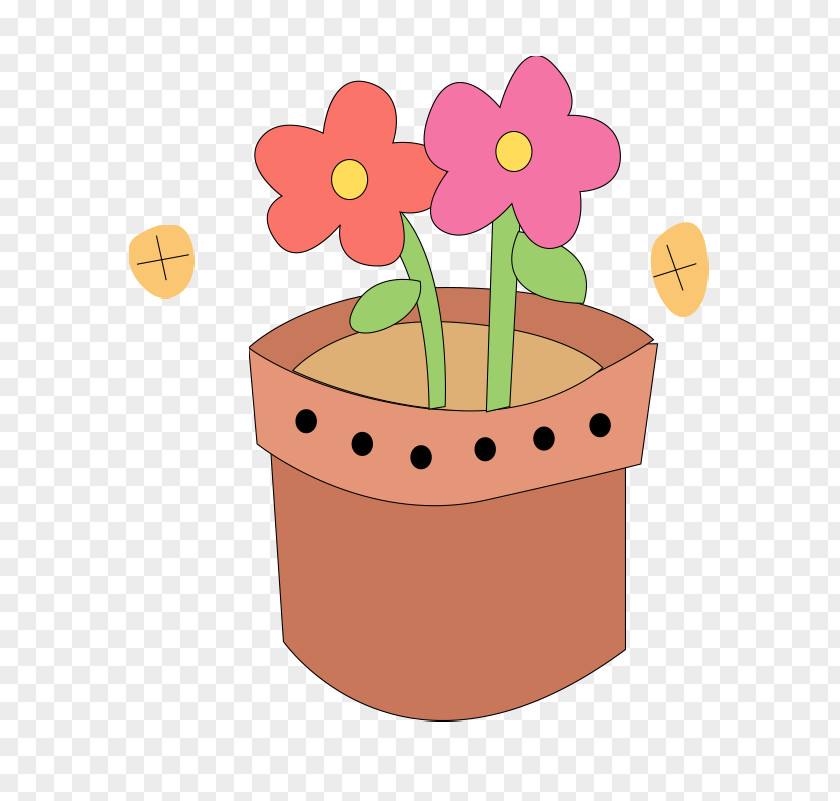 Flower Flowerpot Cartoon Clip Art PNG