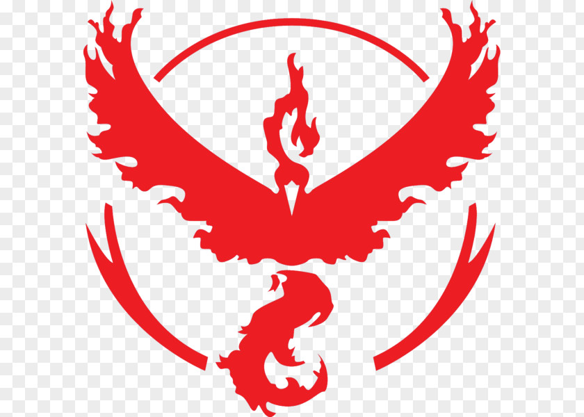 Pokemon Go Pokémon GO Red And Blue Moltres Decal PNG