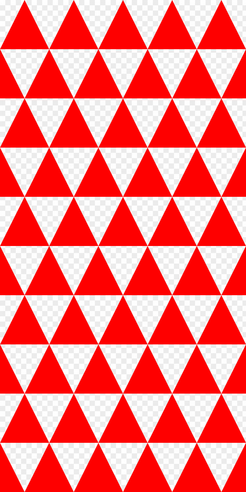 Red Triangle Pattern Clip Art PNG