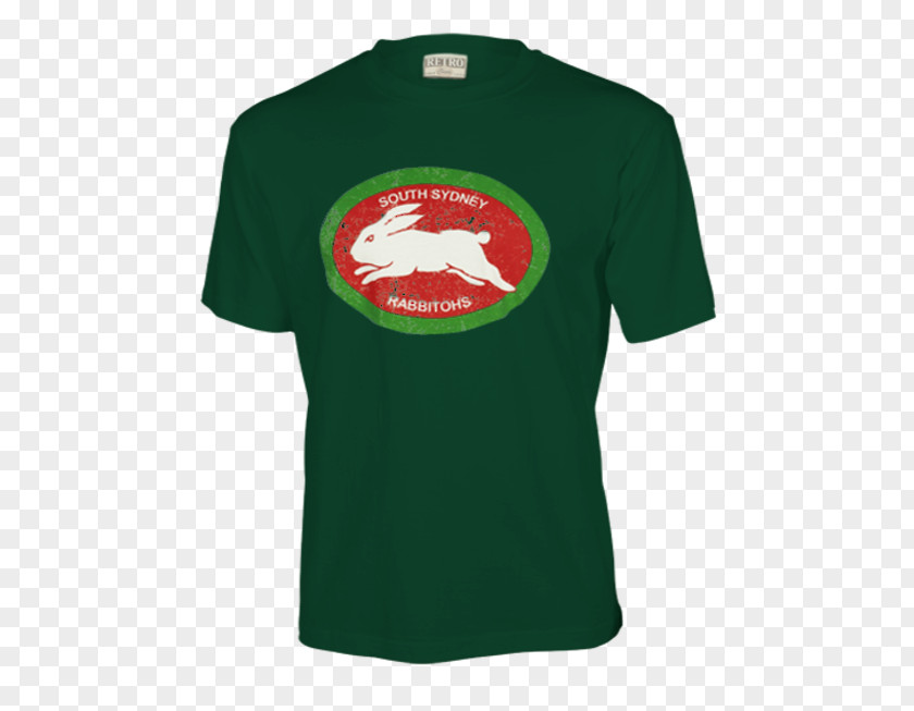 T-shirt South Sydney Rabbitohs Bluza Sleeve PNG