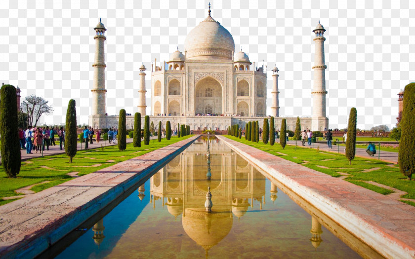 Taj Mahal, India Building Four Mahal Agra Fort Amer Delhi Jaipur PNG