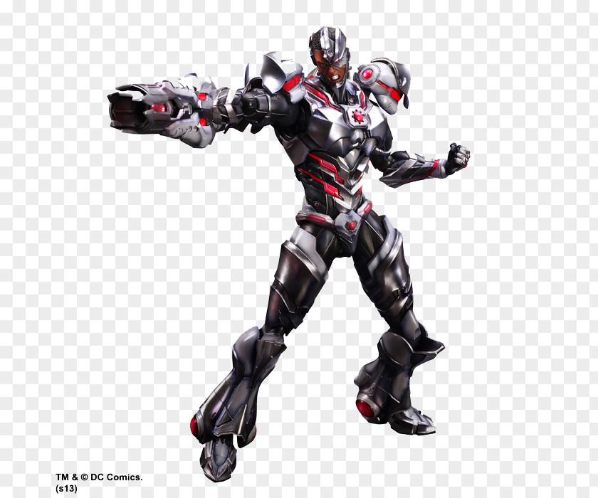 Cyborg HD The Flash Action Figure Arts PNG