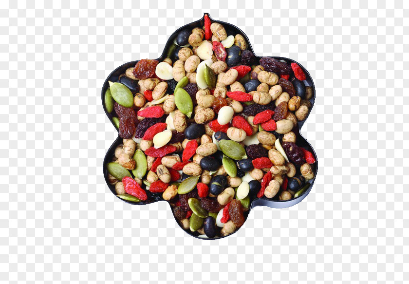 Flower-shaped Inside Grain Rice Congee Cereal Five Grains PNG