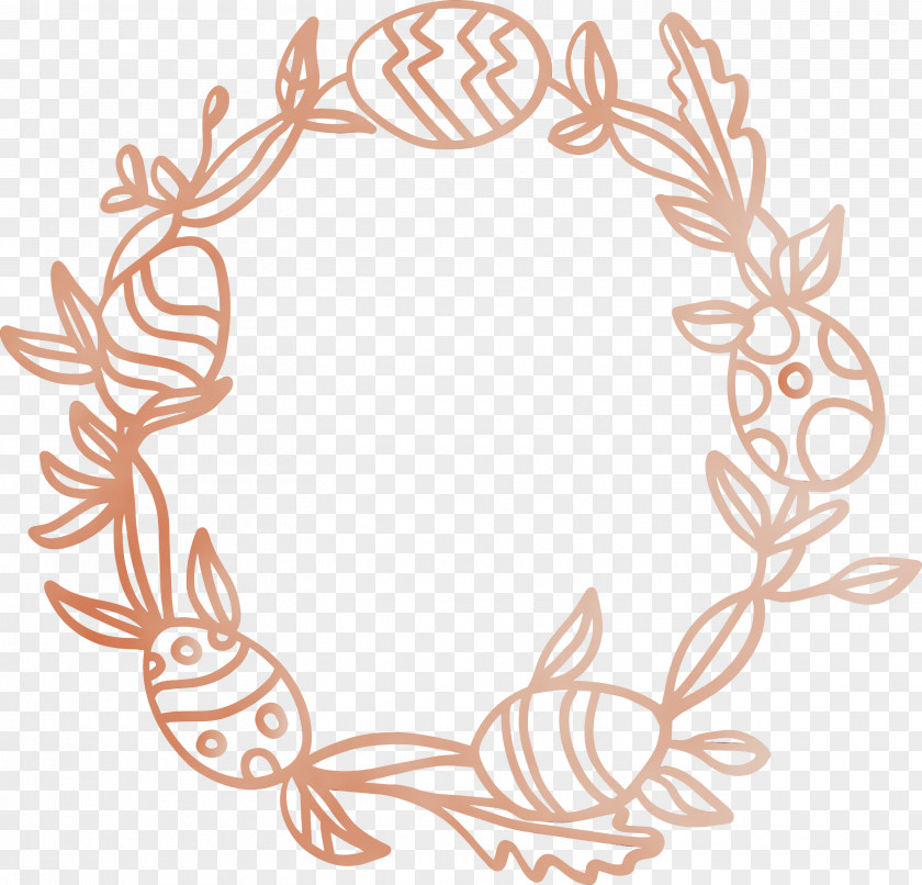 Leaf Ornament Plant Line Art PNG