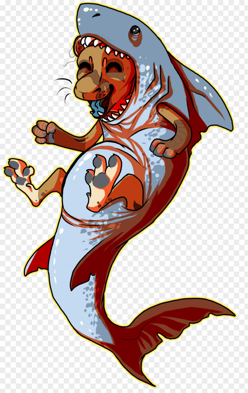 Sharks Tiger Shark Monster Drawing Great White PNG