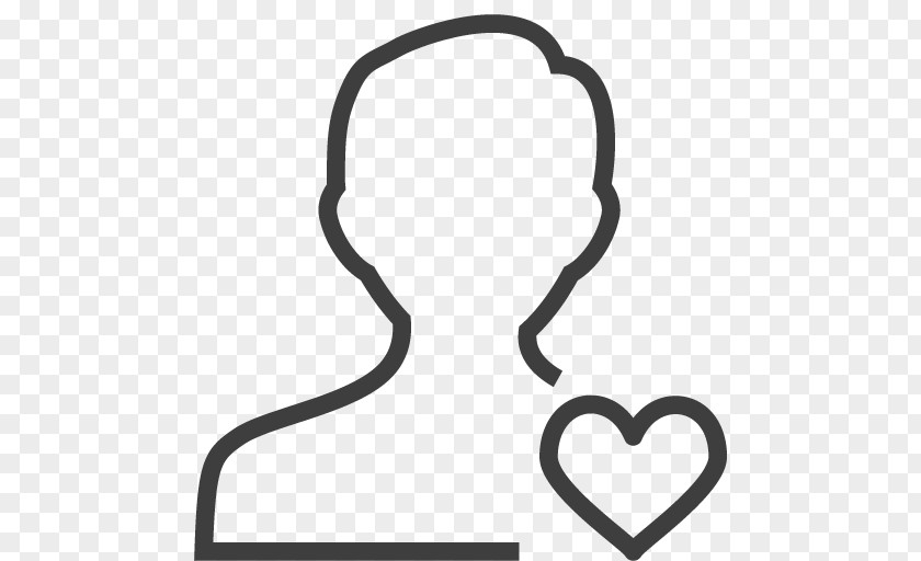 User Man Fav Heart Text Body Jewelry PNG