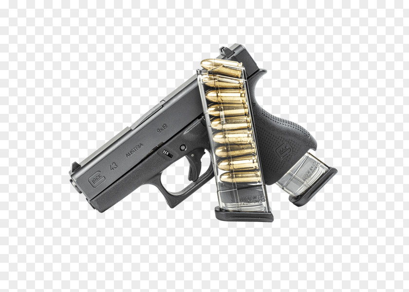 Weapon Glock 43 Magazine Firearm GLOCK 17 PNG