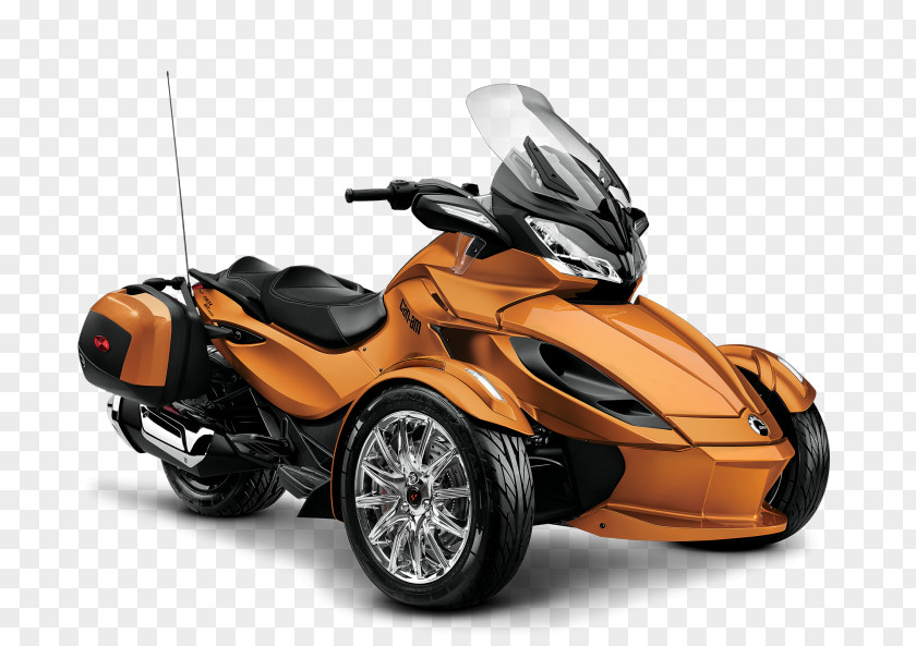 Car BRP Can-Am Spyder Roadster Motorcycles Touring Motorcycle PNG