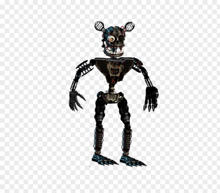 Five Nights At Freddy's 4 Endoskeleton Vertebrate Nightmare PNG