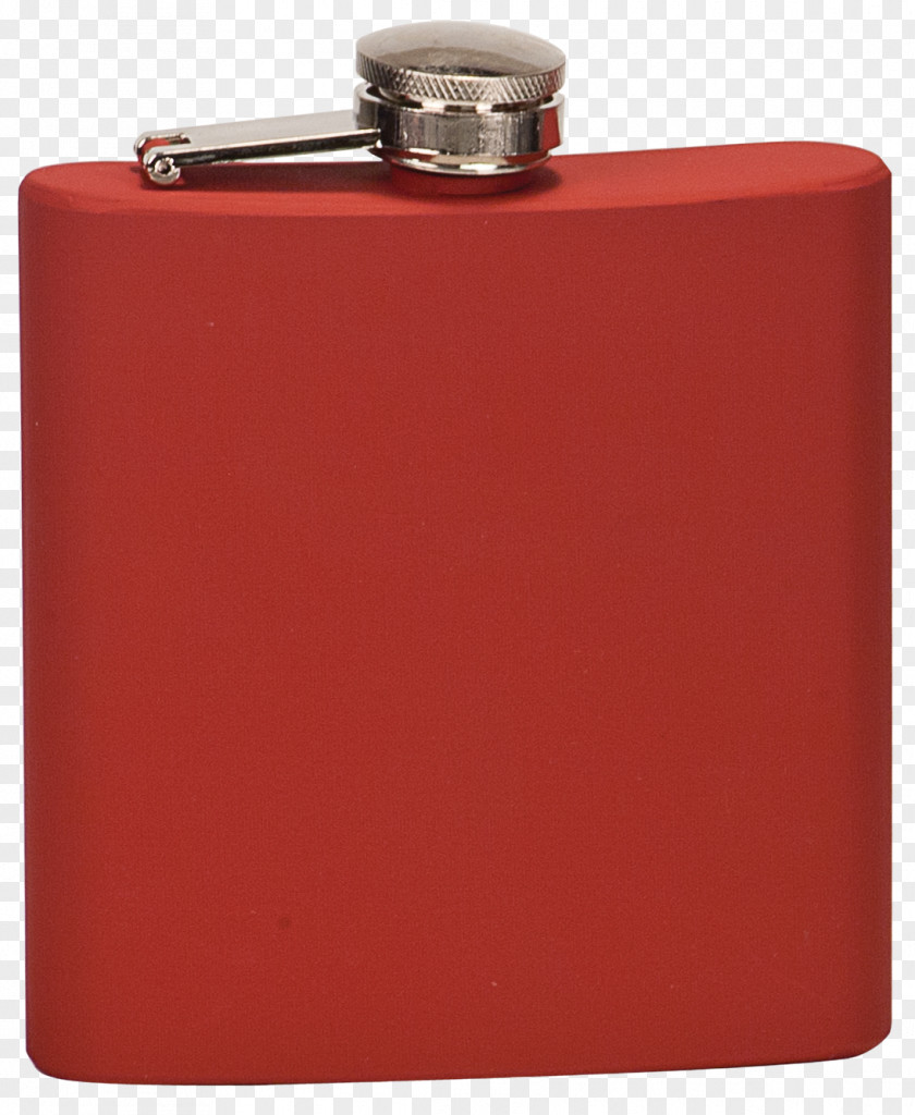 Flask Product Design Red Stainless Steel PNG