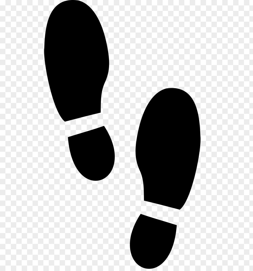 Footprint Shoe Sneakers Clip Art PNG