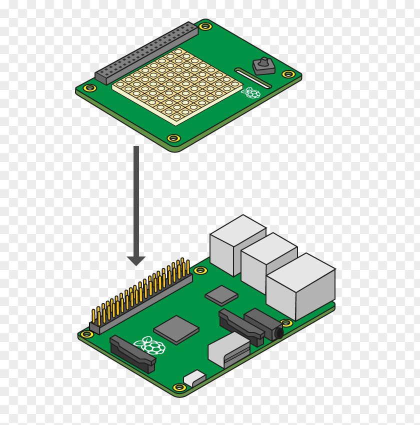 Hat Microcontroller Raspberry Pi 3 Electronics PNG