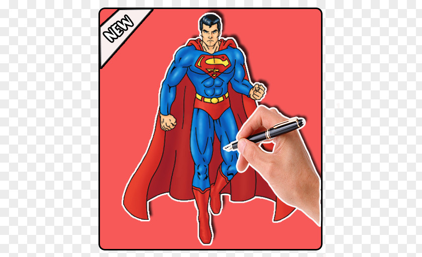 Painting Drawing Cartoon Superhero How-to PNG