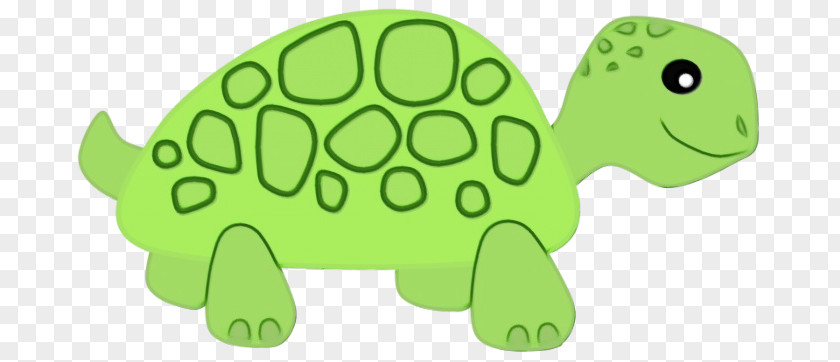 Pond Turtle Toy Green Tortoise Animal Figure Reptile PNG