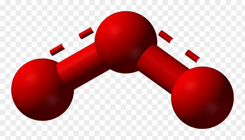 Respiratory Ozone Therapy Molecule Layer VSEPR Theory PNG