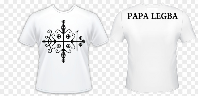 T-shirt Papa Legba Veve Haitian Vodou West African Vodun PNG