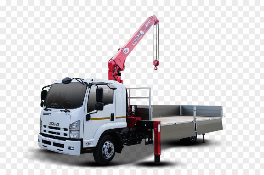 Truck Light Commercial Vehicle Crane Machine PNG