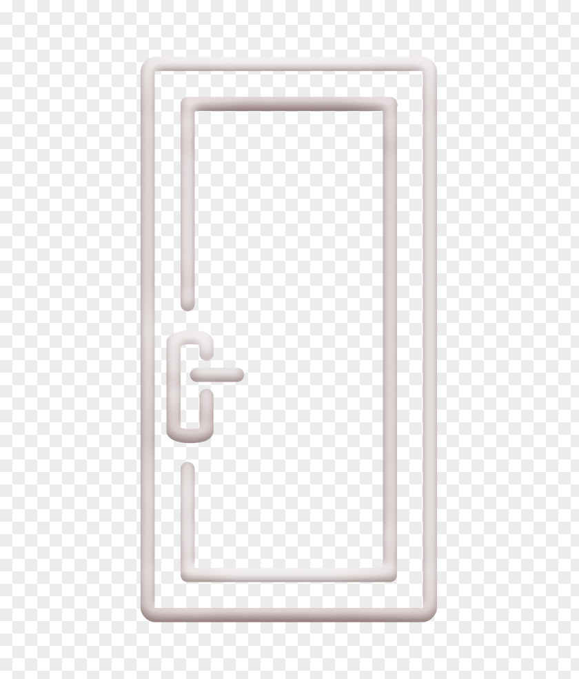 Blackandwhite Picture Frame Hotel Icon Room PNG