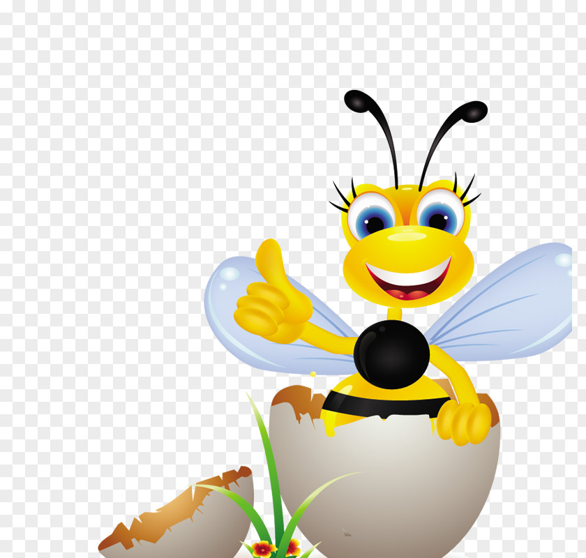 Decorative Pattern,insect Bee Cartoon Drawing PNG